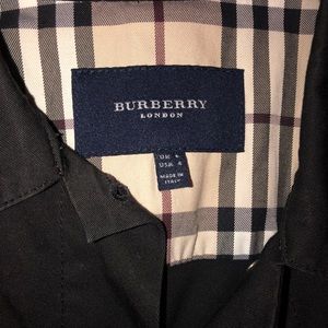 Burberry Jackets & Coats - Burberry Black Denim Jacket Burberry Jackets & Coats - Burberry Black Denim Jacket